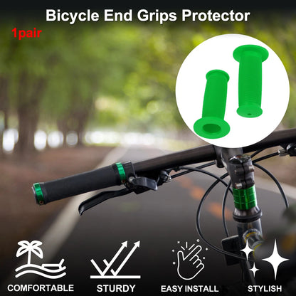 Handlebar Grips 85mm Non-Slip Cycling End Grips Cover 1 Pair for Bike