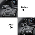 Steering Wheel Shift Paddle Extensions for Audi A3 A4 A5 A7 Q3 Q7 (2013–2020)