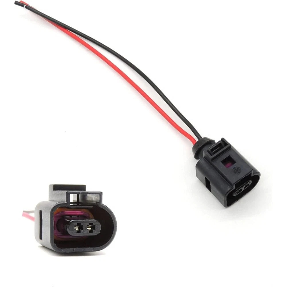 Ambient Air Temperature Sensor Pigtail 2 Pin Connector for 1J0973702