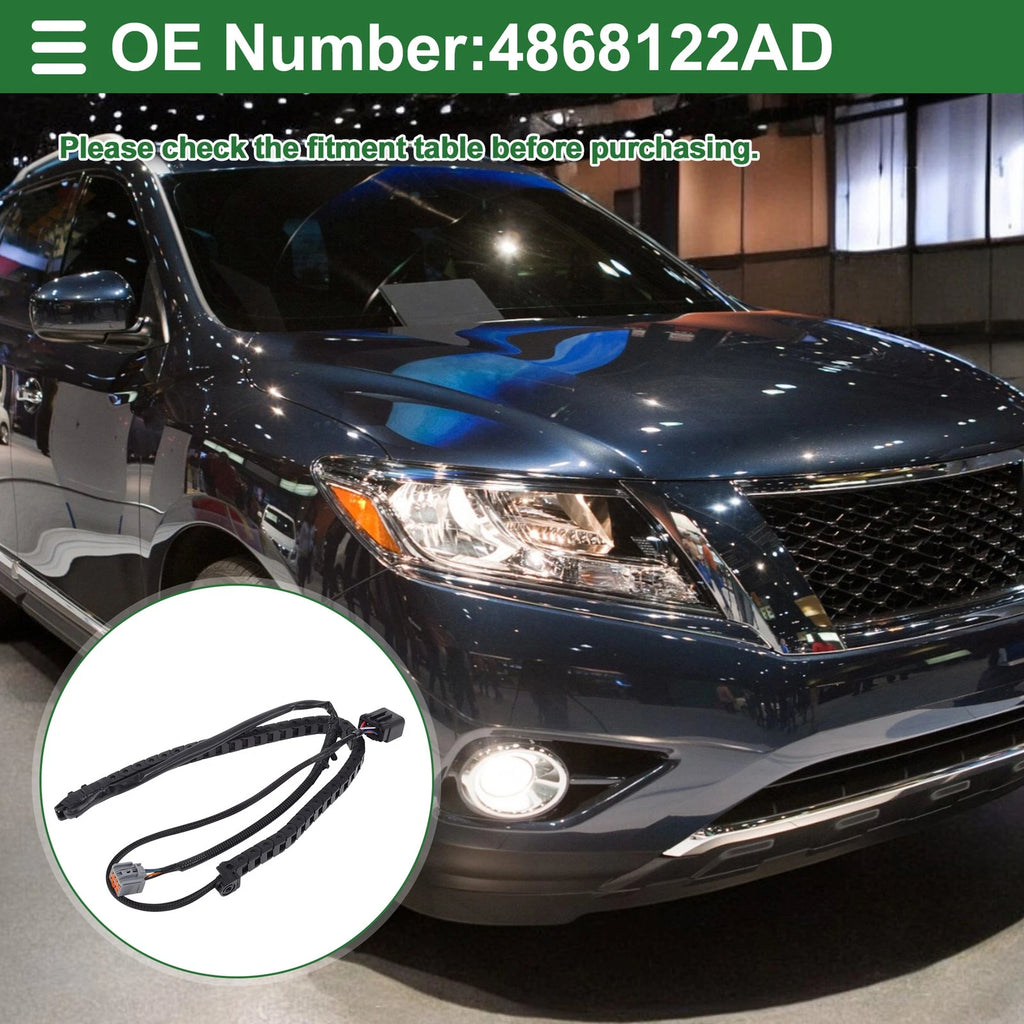 Door Wiring Harness Connector 7 Pin Replacement for Dodge Grand Caravan (2004–2007)