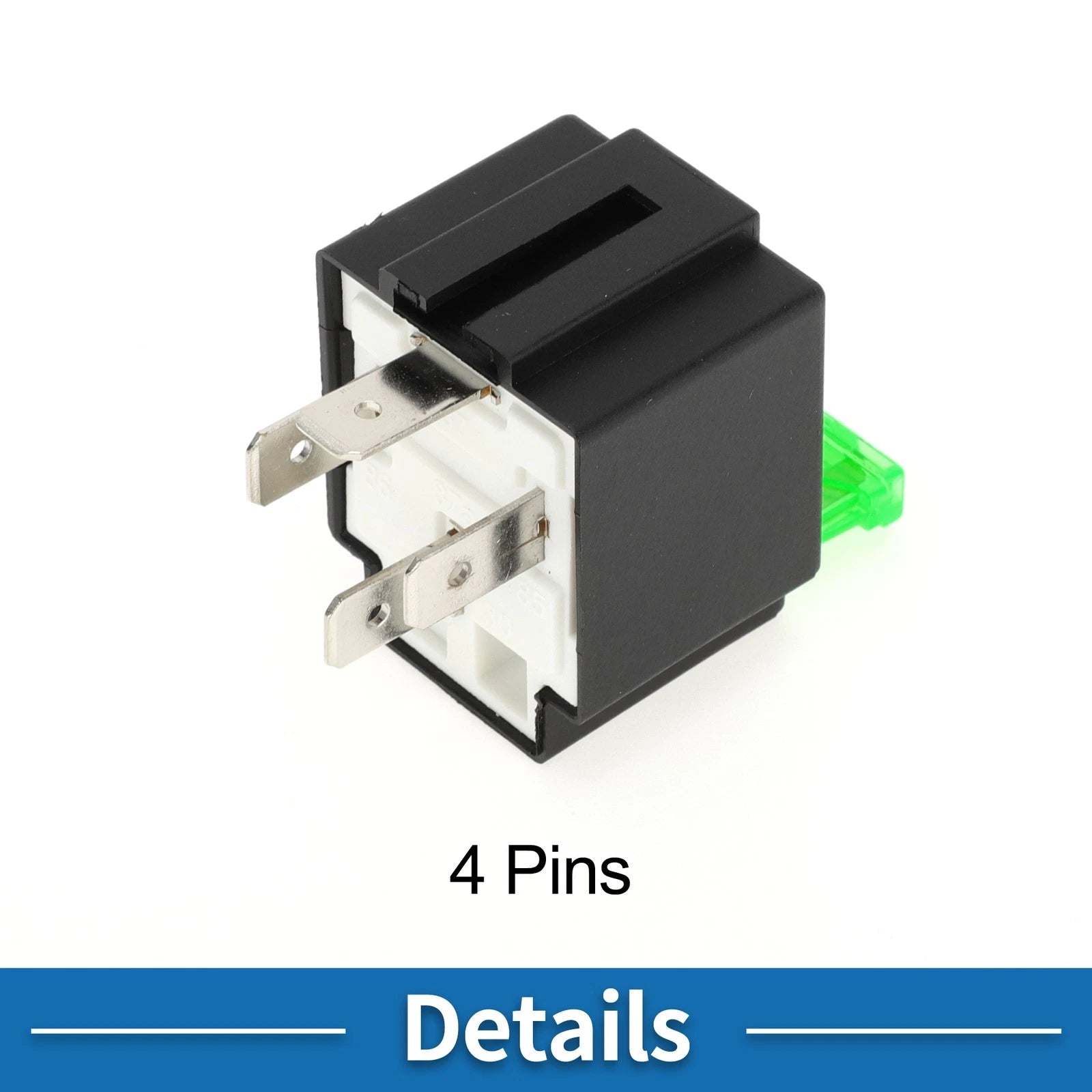 2X 4-Pin 24V 30A Waterproof Auto Relay for Multi-Purpose Applications