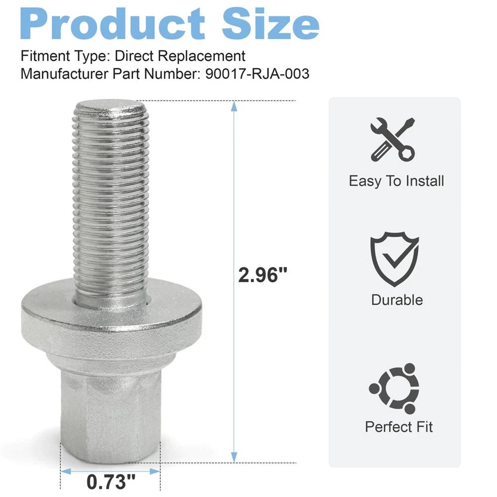 Crankshaft Pulley Bolt for Honda (90017-RJA-003)