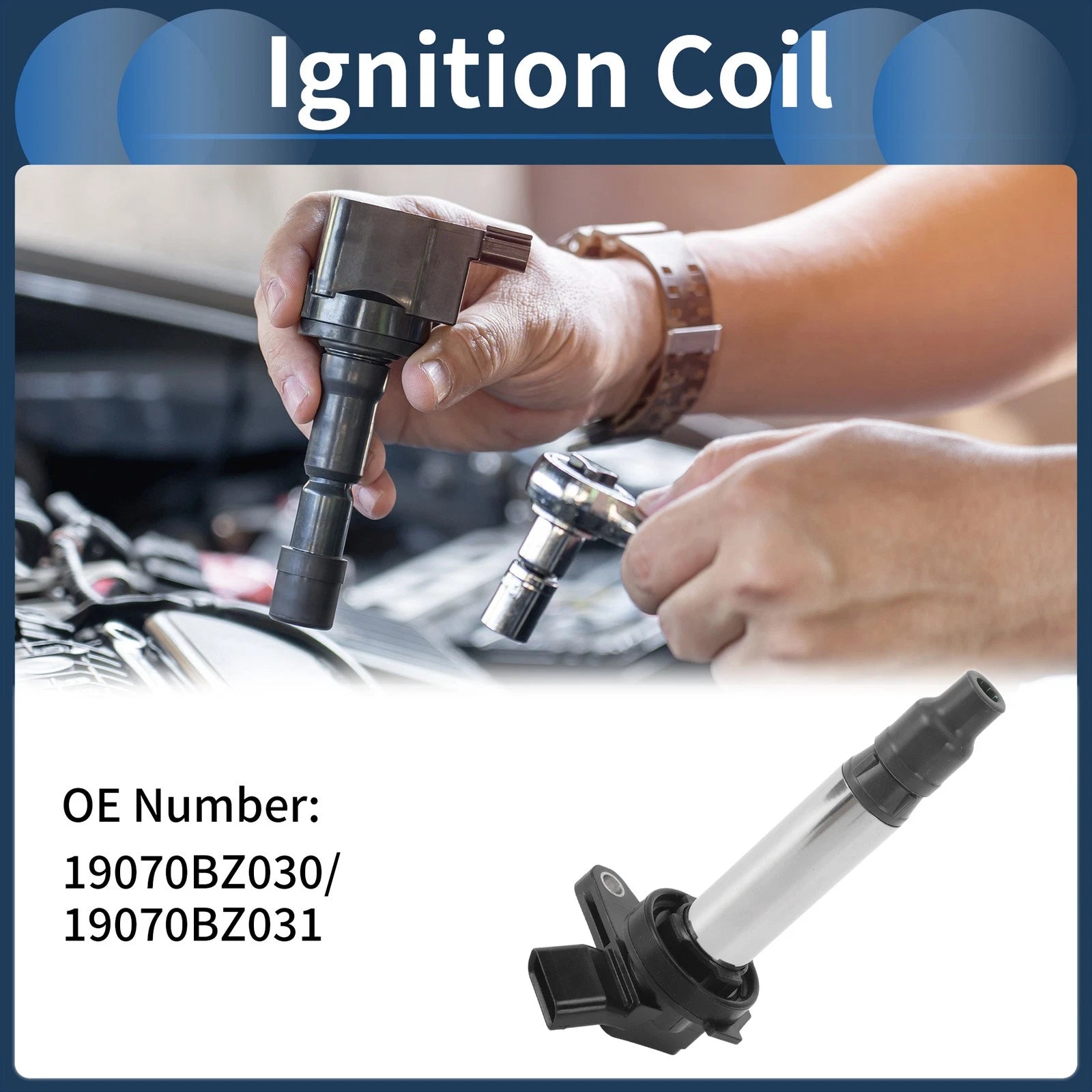 Ignition Coil Pack Replacement for Toyota Avanza (2007–2015) L4 1.5L