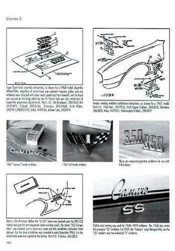 Restoration Guide for Camaro RS SS Z28 (1967–1969)