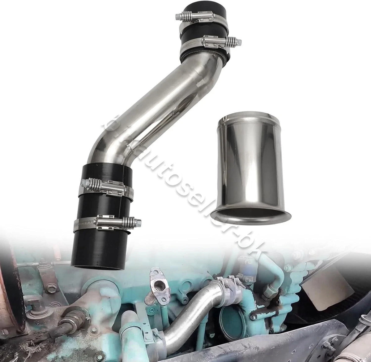 Coolant Pipe & Intake Extension Pipe for Detroit Series 60 Engine (14L)