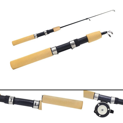 Lightweight Carbon Rod for Winter Shrimp Fishing