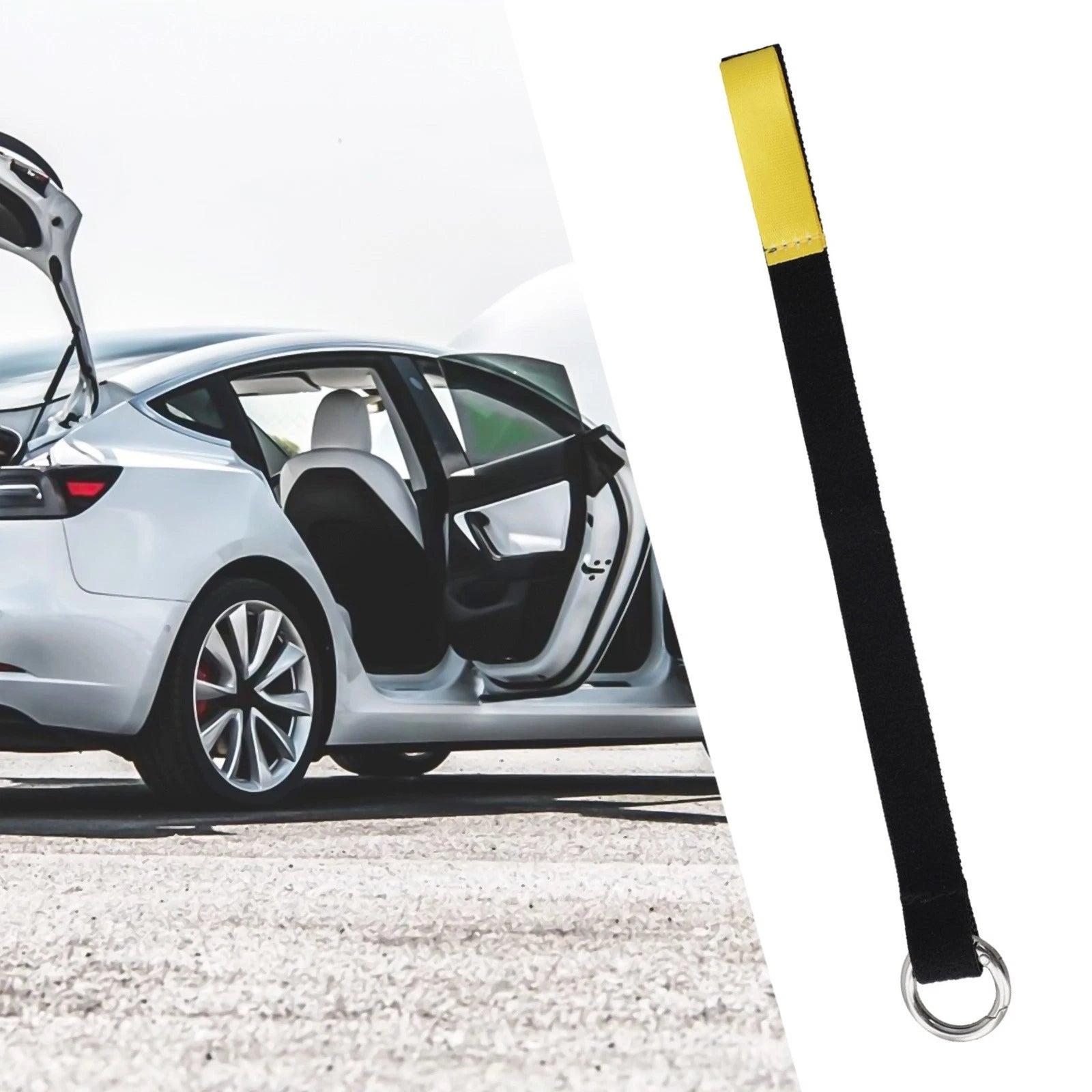 Back Door Handle Strap for Tesla Model Y (2020–2023)