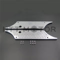 Chrome Billet Saddlebag Latch Cover for Harley Touring Models (1993–2013)