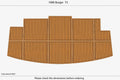 EVA Foam Teak Deck Flooring Mat for Burger 73 (1988)