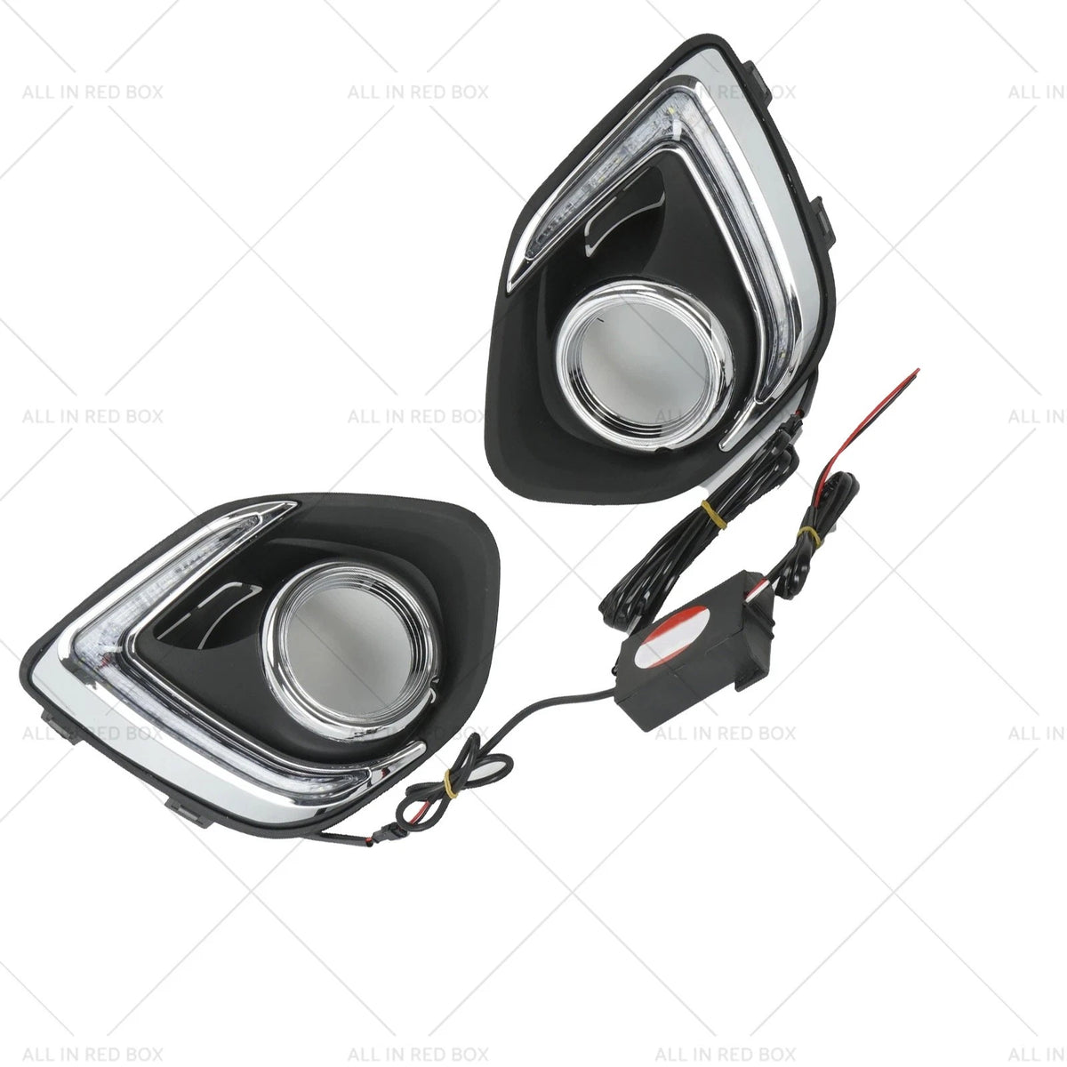 Pair Front Fog Light Lamp LED for Mitsubishi ASX Outlander (2013–2015)