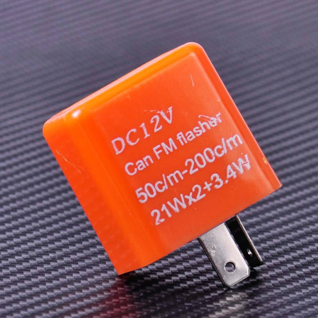 LED Flasher Relay for Universal Motorcycle 2 Pin 12V