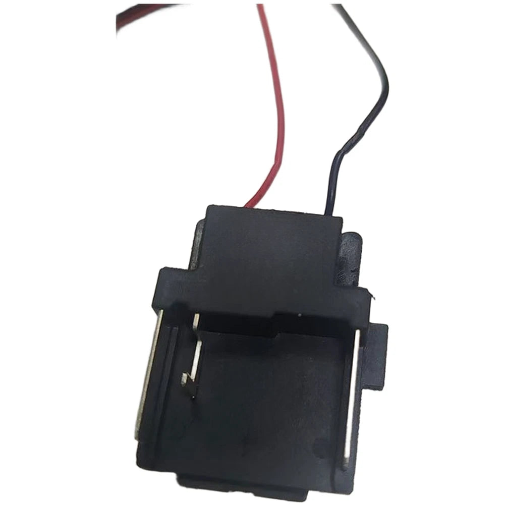 18V Battery Socket Adapter for Power Tools (Black)