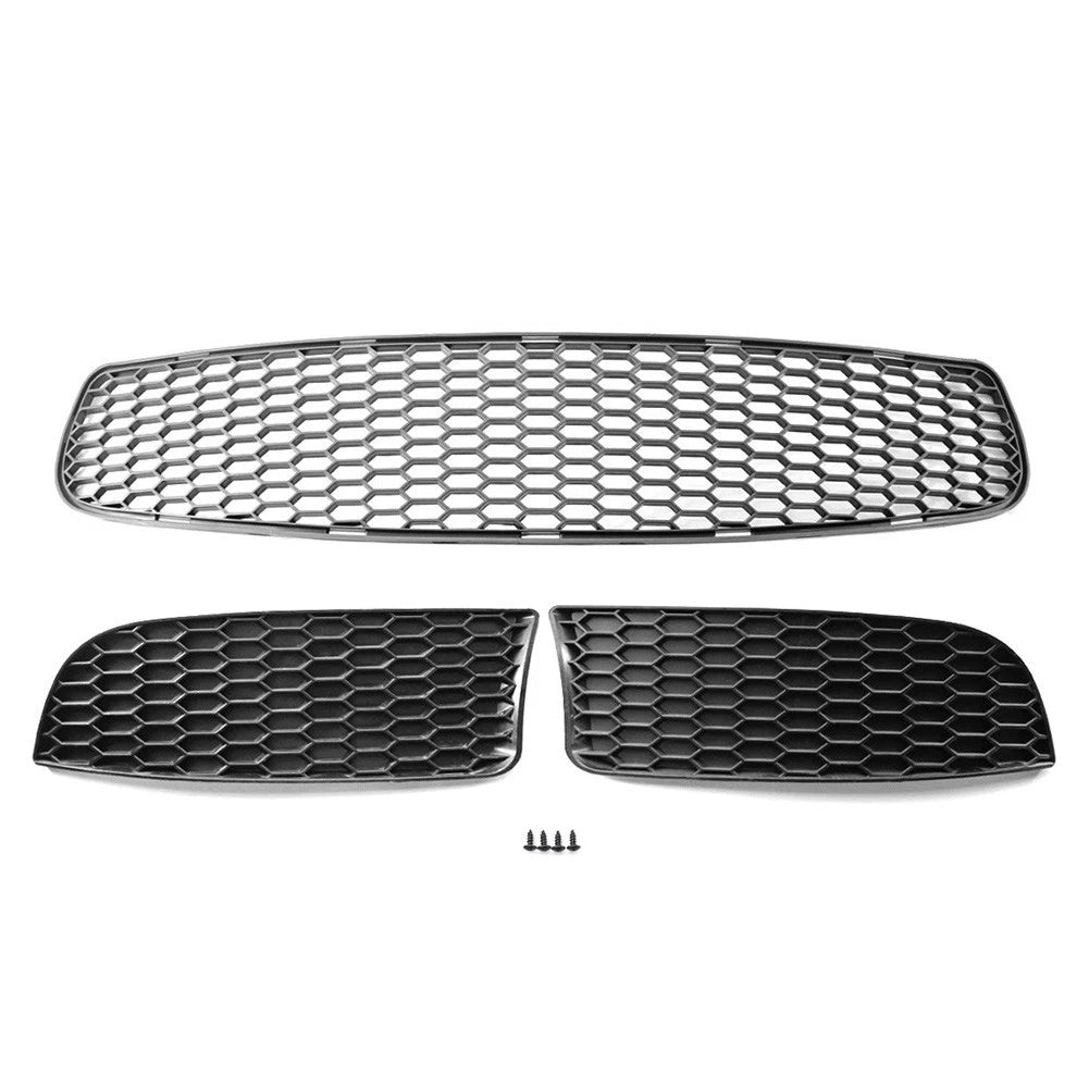 Set of 2 Front Bumper Lower Grilles for BMW 3 Series E90 E92 E93 (2009–2011)