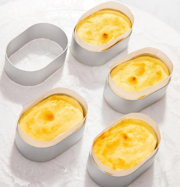 Aluminum Alloy Cake Shaping Tool for Dessert Crafting (23 x 6 x 4 cm)