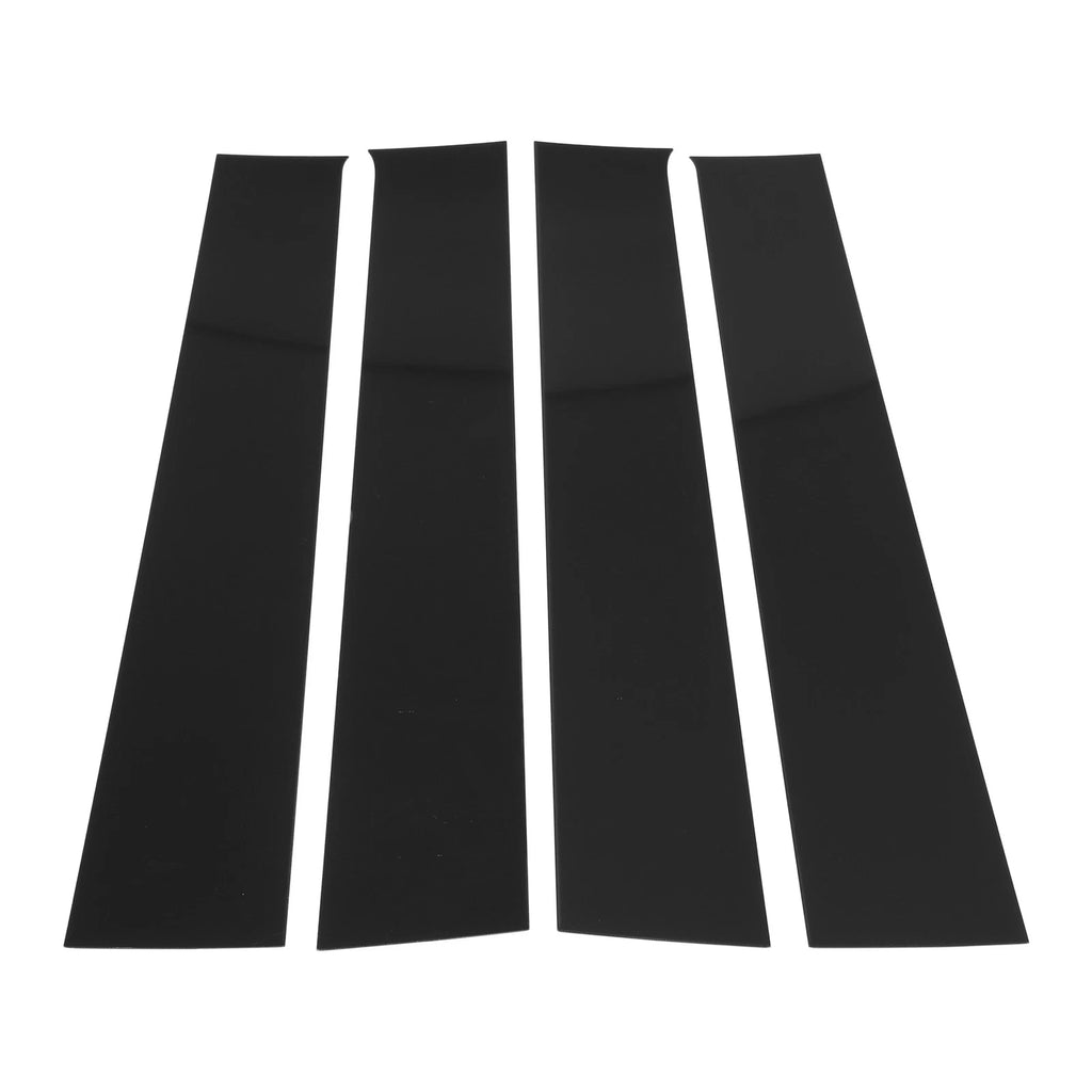 4 Pcs Pillar Window Trim Replacement for Dodge Ram (2009–2018) Black
