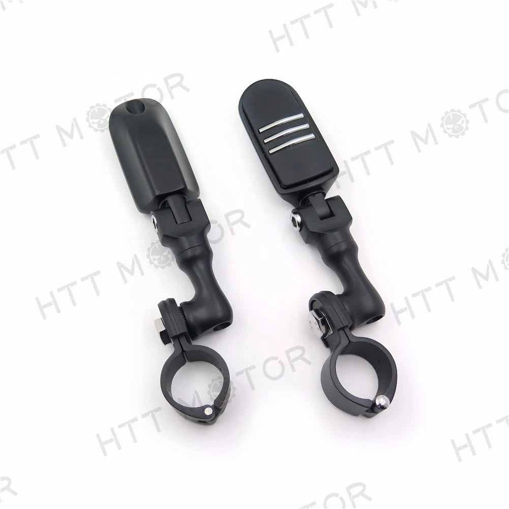 HTTMT Adjustable Foot Peg for Triumph Rocket (2004–2023) - 1.5" Black
