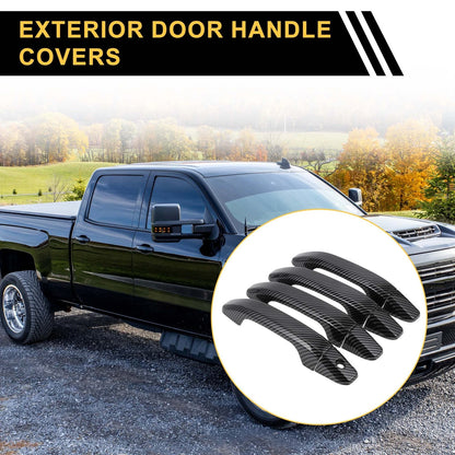 Exterior Door Handle Cover Set for Chevrolet Silverado 1500 (2007–2013)