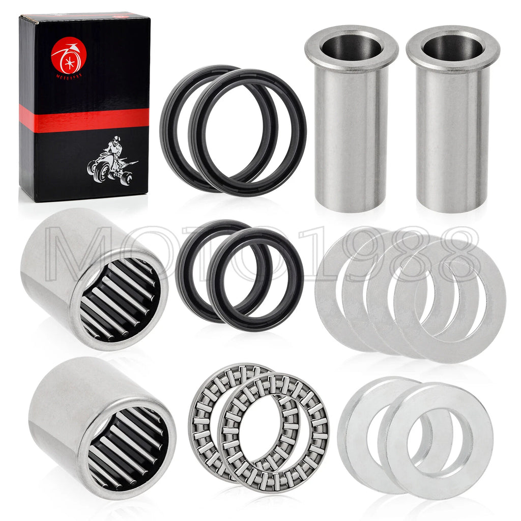 Swing Arm Bearings Seals Rebuild Kit for Suzuki RM125 RM250 RMZ250 RMZ450 (1996–2008)