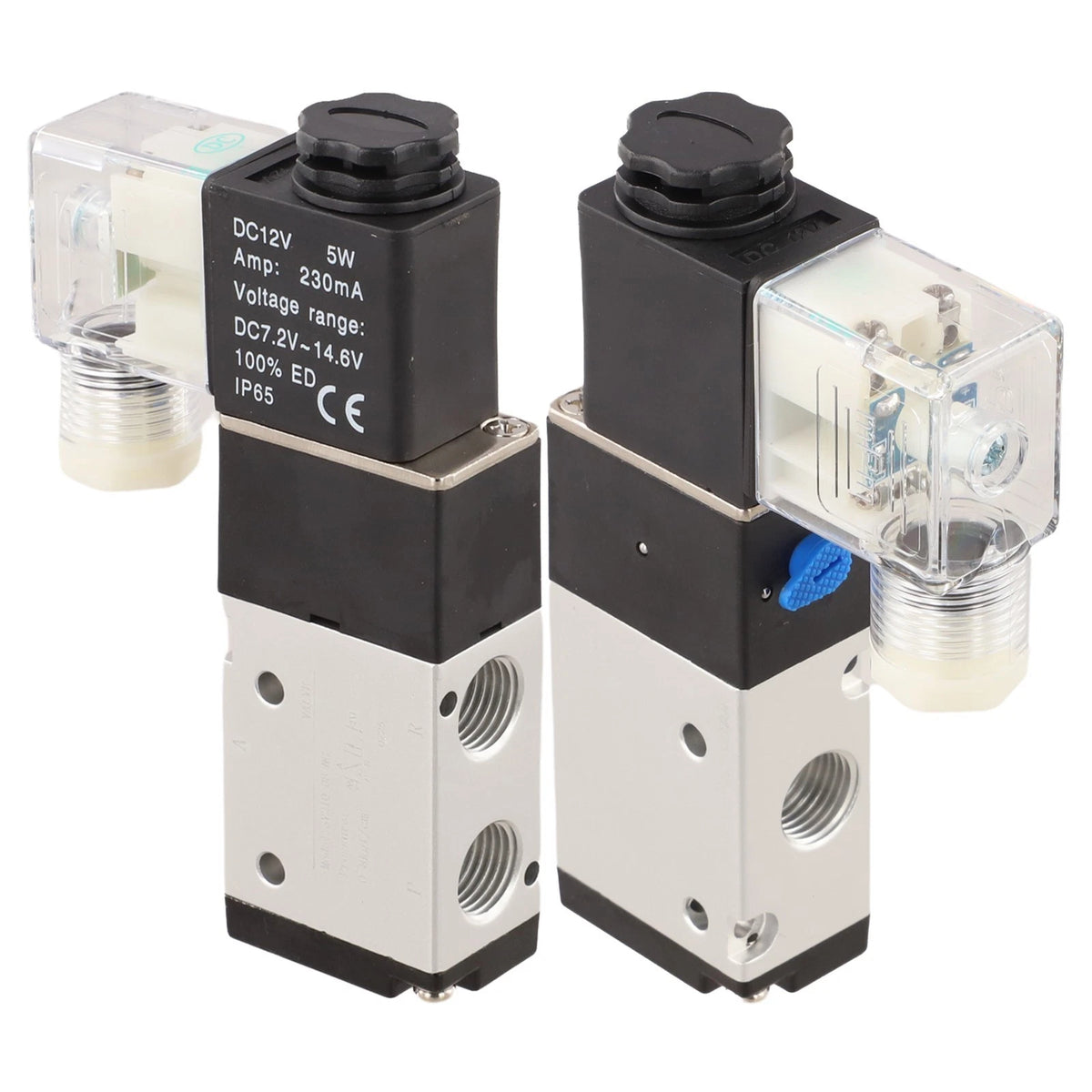 3-Way Pneumatic Electric Solenoid Valve for DC12V (3V210-08)