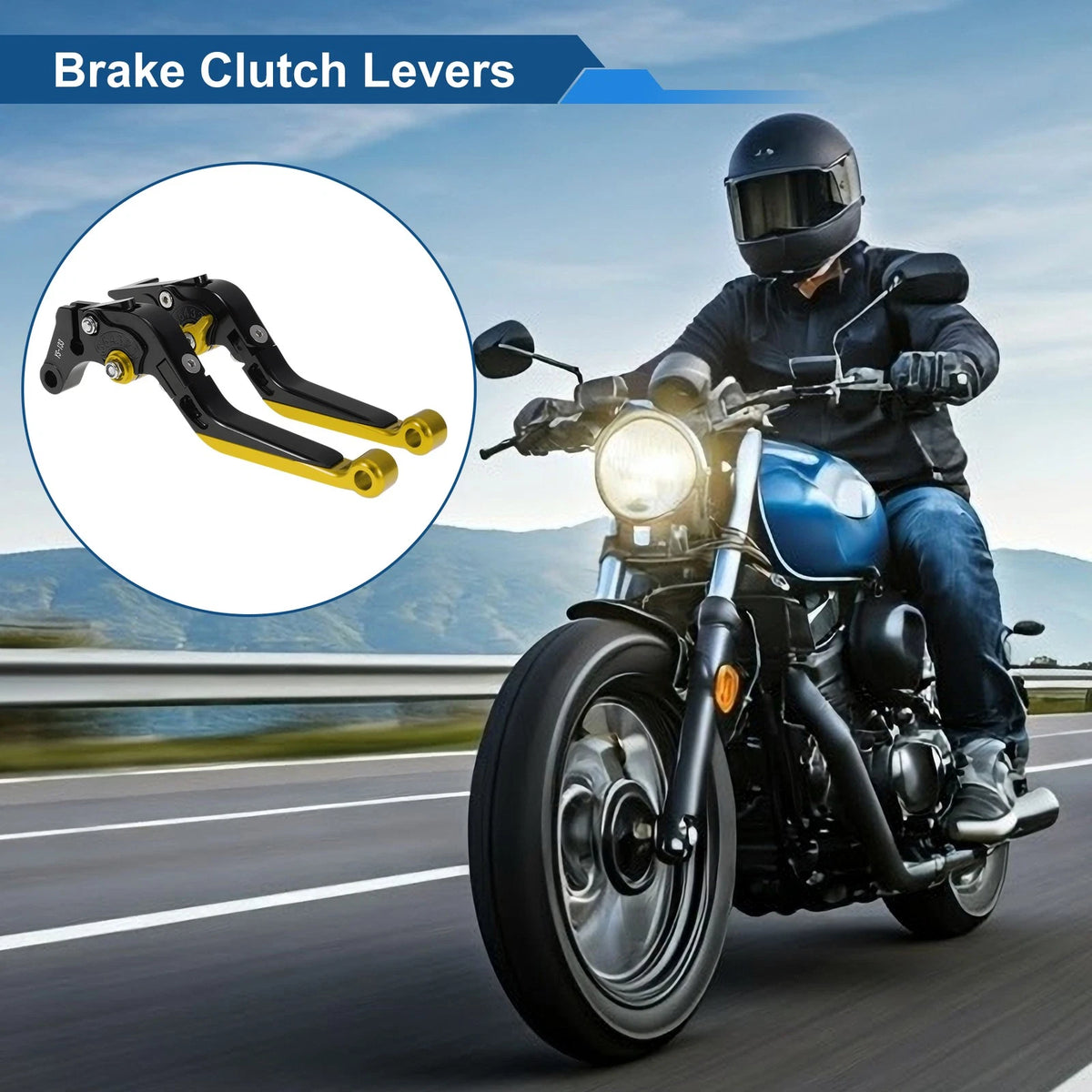 Adjustable Brake Clutch Lever for Suzuki GSXR150 (2017–2020)