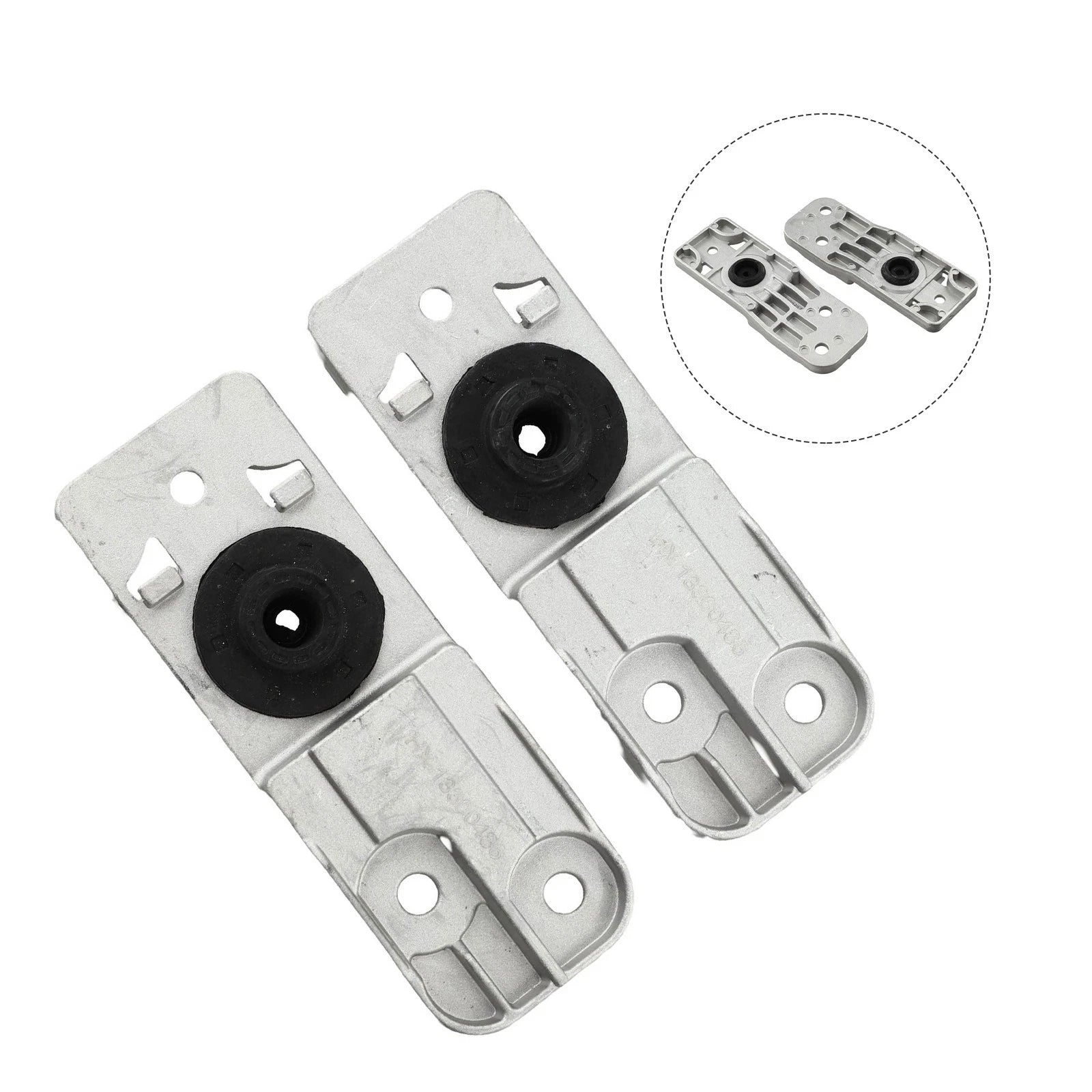 Lower Radiator Mount Bracket Support Set for Opel Astra J (2009–2018)