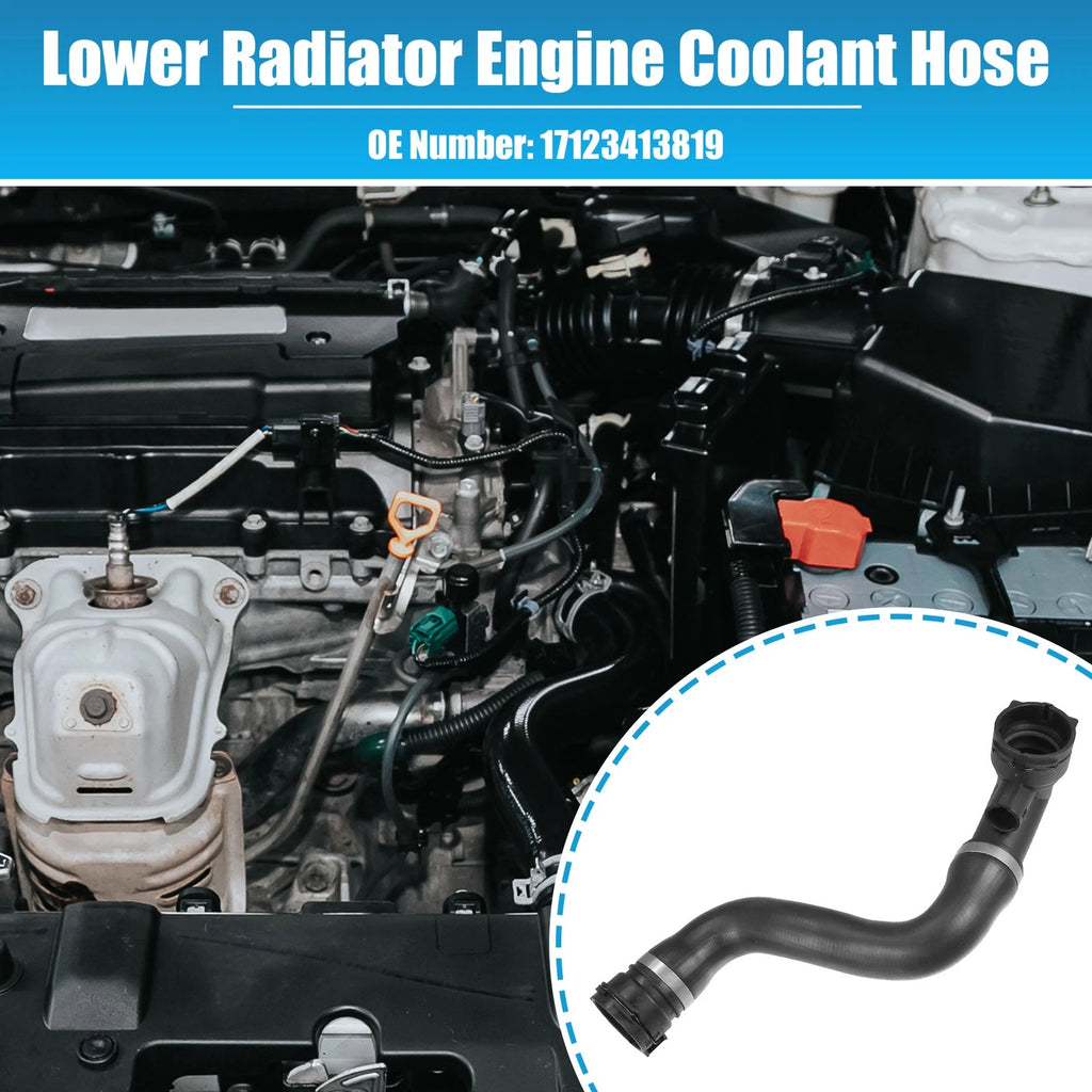 Radiator Coolant Hose Replacement for BMW X3 2.5L L6 (2011–2017)