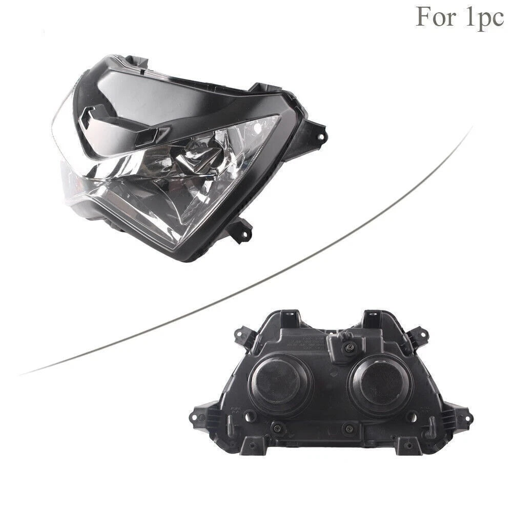 Front Twin Headlight Assembly for Kawasaki Z800 Z250 (2013–2014)