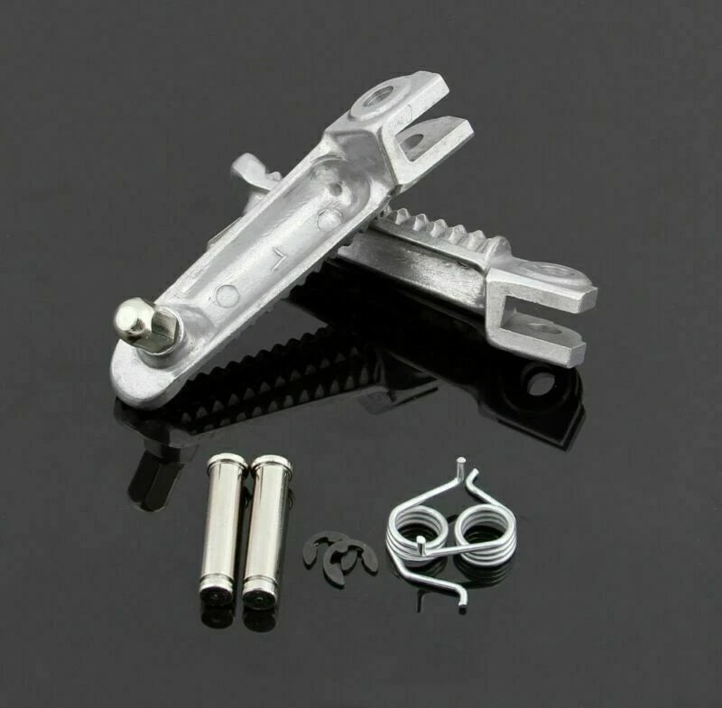 Front Bracket Footrest Footpeg Set for Yamaha R1 R6 R6S (1998–2012)