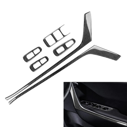 6X Door Pusher Armrest Window Lift Panel Cover Trim for Kia Stinger (2018–2023)