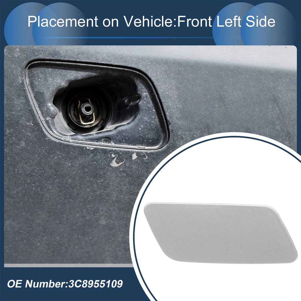 Front Left Washer Nozzle Cover Cap for Volkswagen Passat CC (2008–2012)