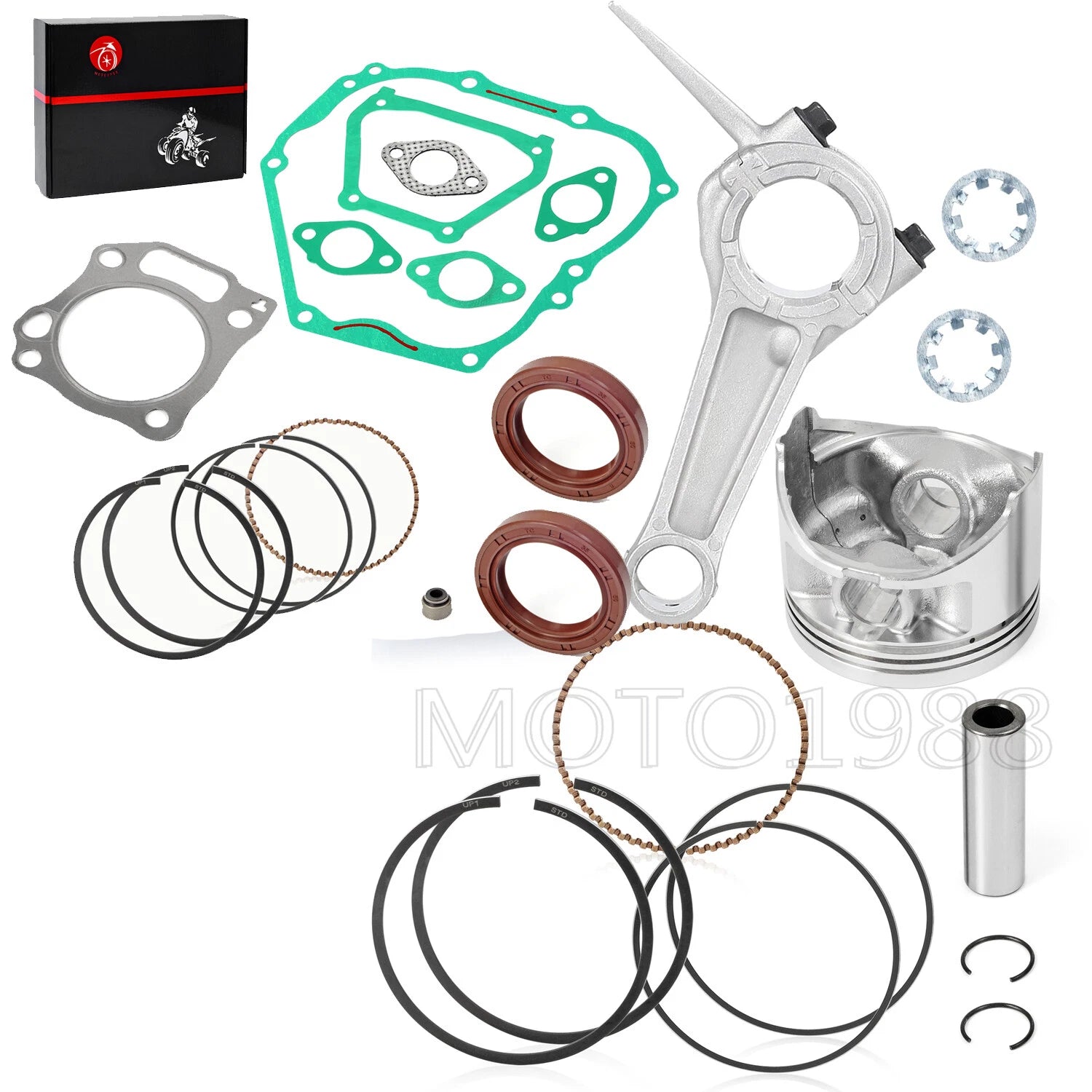 Piston Gasket Rebuild Kit for Yamaha G21 G22 G23 G27 G28 YDRA