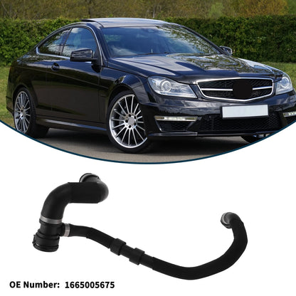 Radiator Hose for Mercedes-Benz GL63 (2013–2015) No. 1665005675 Black