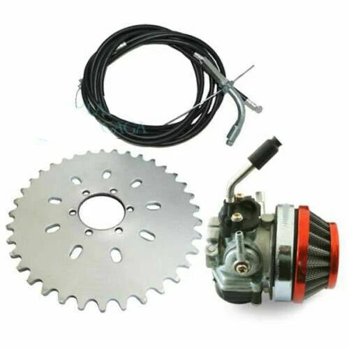 36T Sprocket Kit for Motorized Bicycle 49-80cc 2 Stroke
