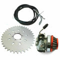 36T Sprocket Kit for Motorized Bicycle 49-80cc 2 Stroke