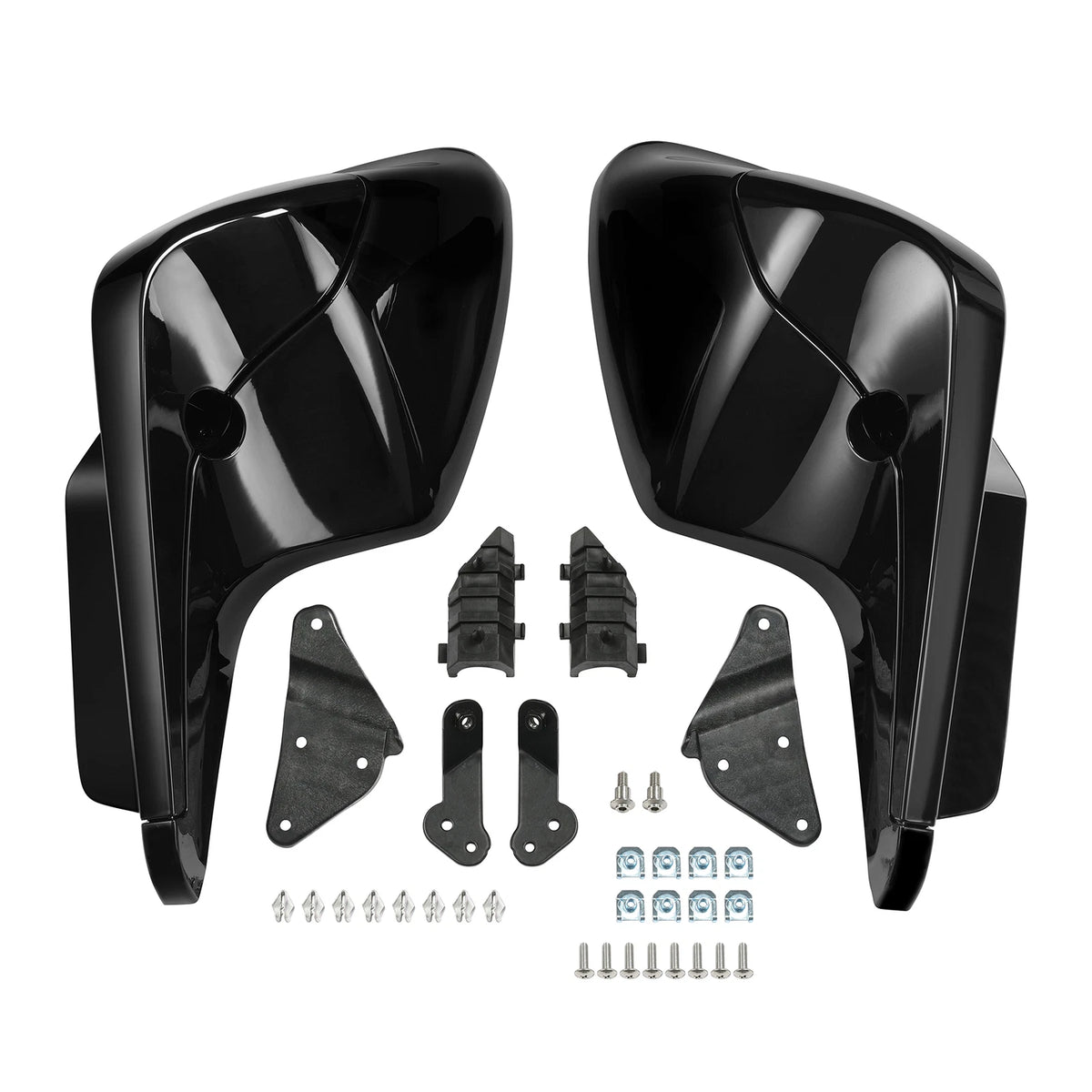 Side Fairings Protection Guards for BMW R18 Transcontinental (2021–2023) Black