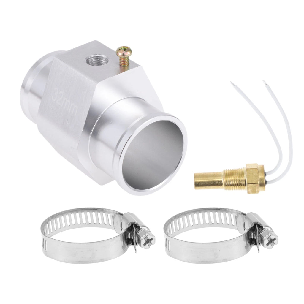 Water Temp Sensor Kit 1/8"NPT for Auto Radiator Cooling (195°F Off)