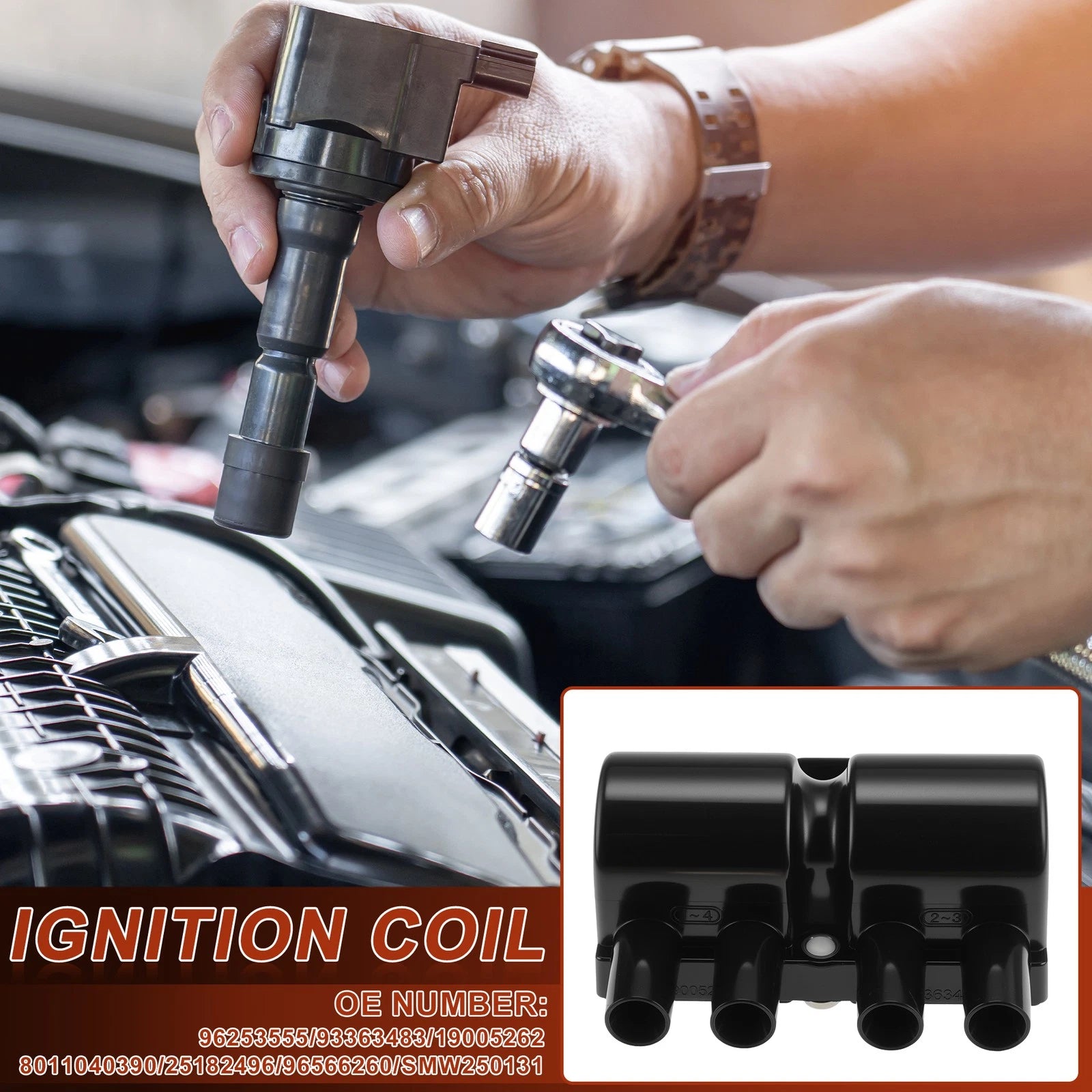 Ignition Coil Pack Replacement for Chevrolet Aveo Kalos T200 (2004–2011)