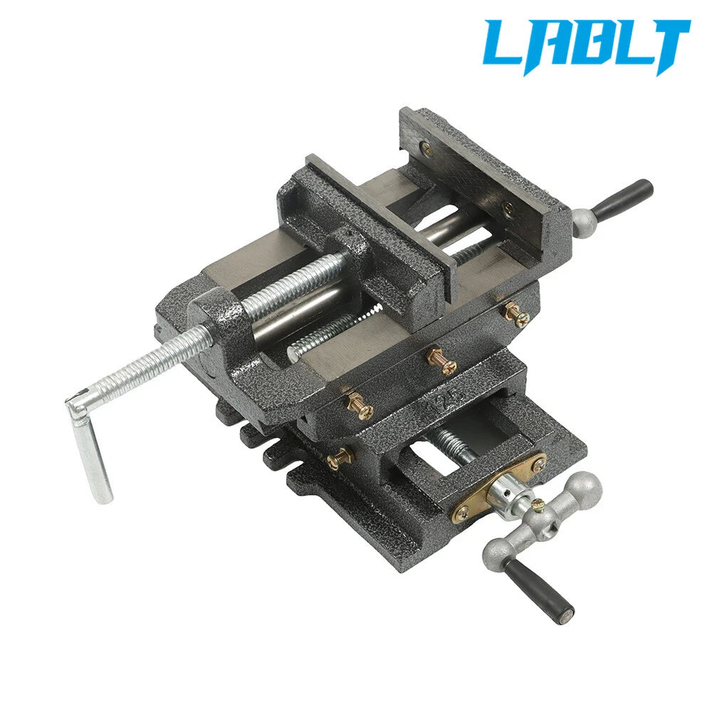 5" Cross Slide Vise for Drill Press Metal (LABLT)