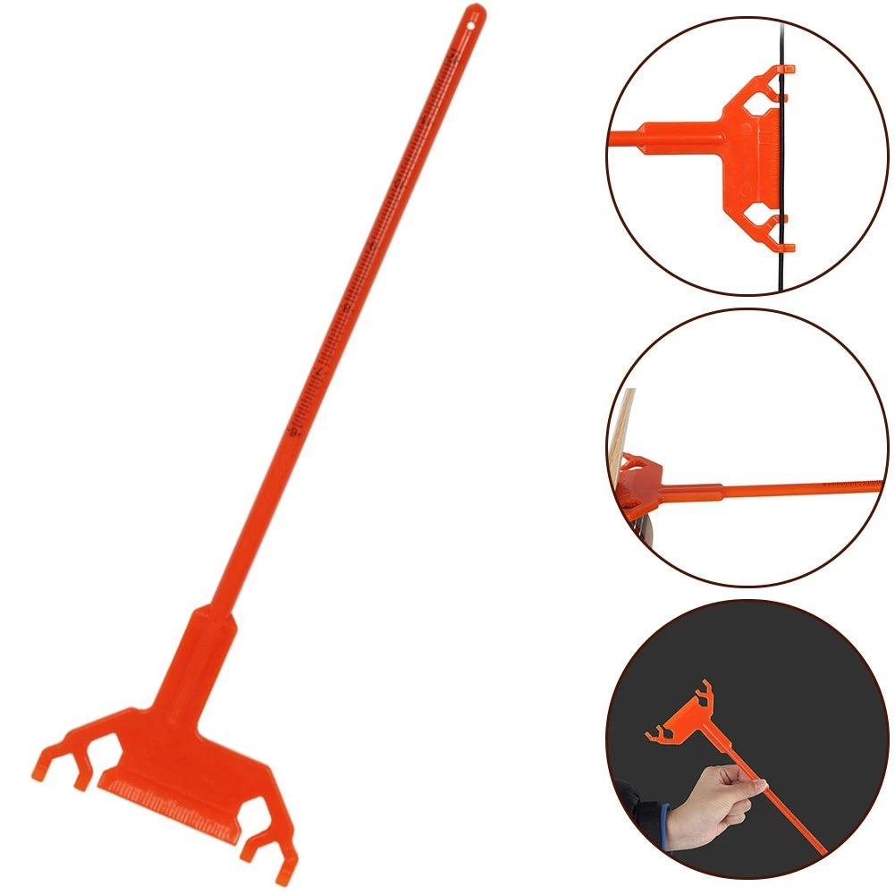 Dual Sided Bow Ruler for Recurve Bows (ABS Plastic)