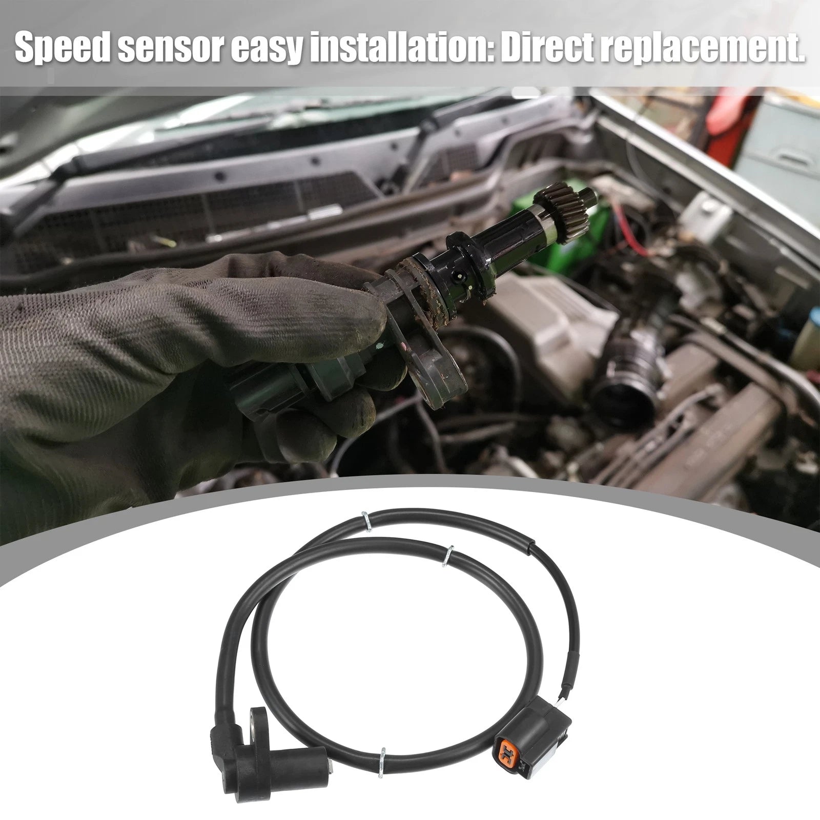 Rear Left ABS Speed Sensor Replacement for Mitsubishi Outlander (2003–2006)