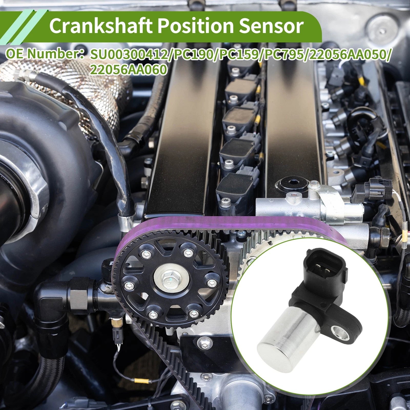 Crankshaft Position Sensor for Subaru Forester 2.5L 1999–2010 1 Pc