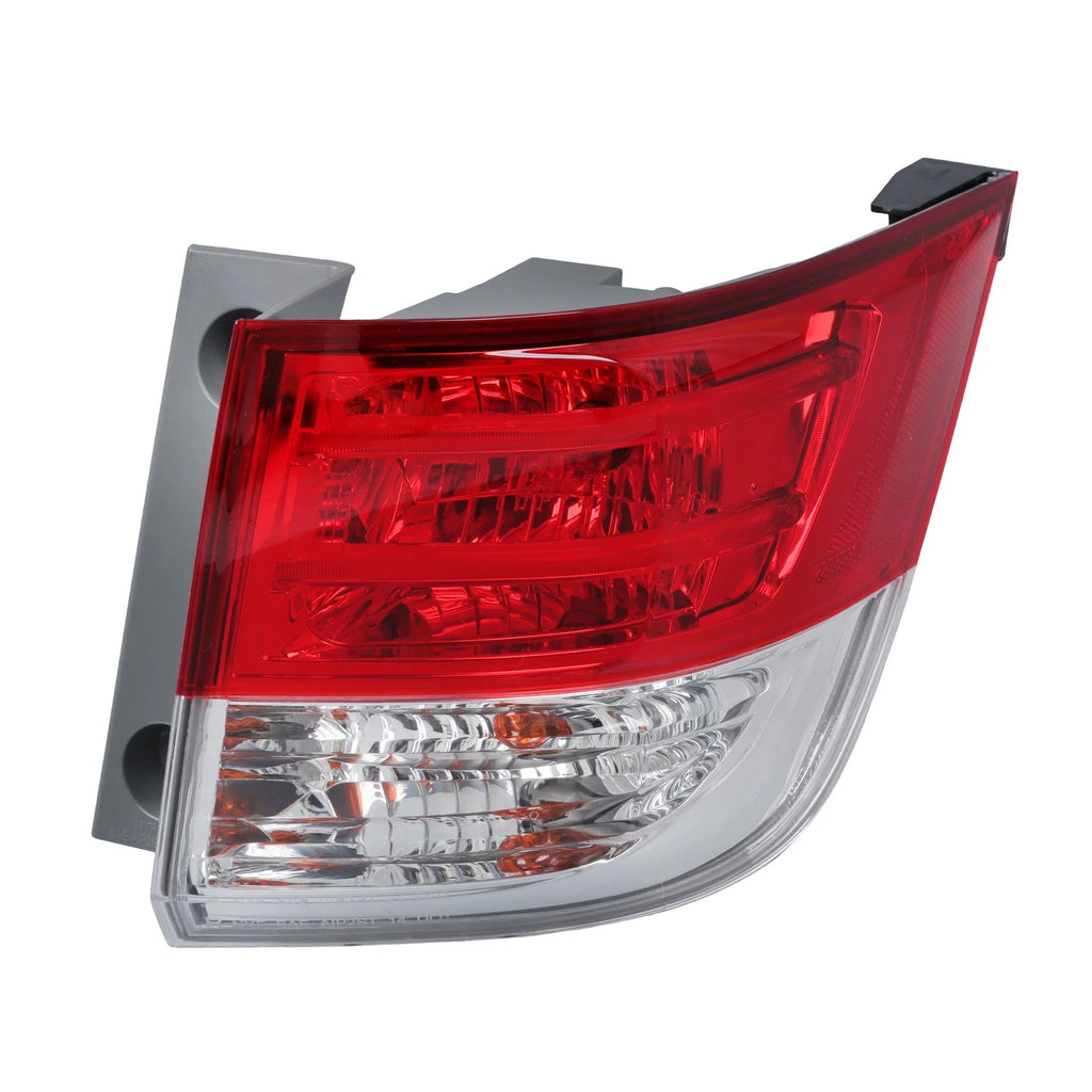 Red Clear Tail Light Brake Lamp Outer Passenger Side for Honda Odyssey (2014–2017)