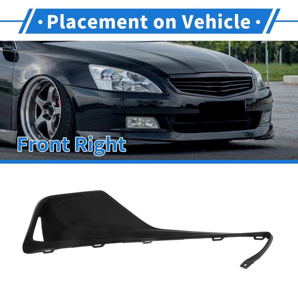 Front Right Fog Light Grille Replacement for Honda Accord (2021–2022)