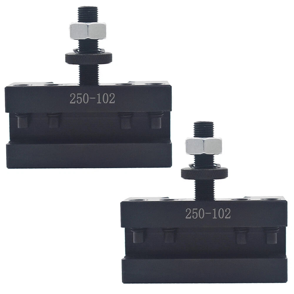 2Pcs Quick Change Tool Post Boring Turning Holder for AXA 250-102