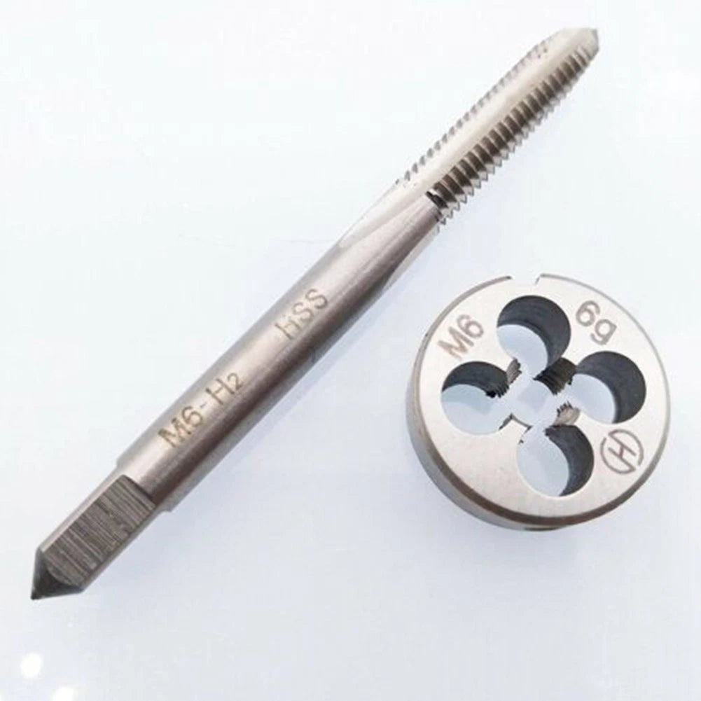 2X HSS M6 X 1mm Tap & Die Set Right Hand Thread Tools
