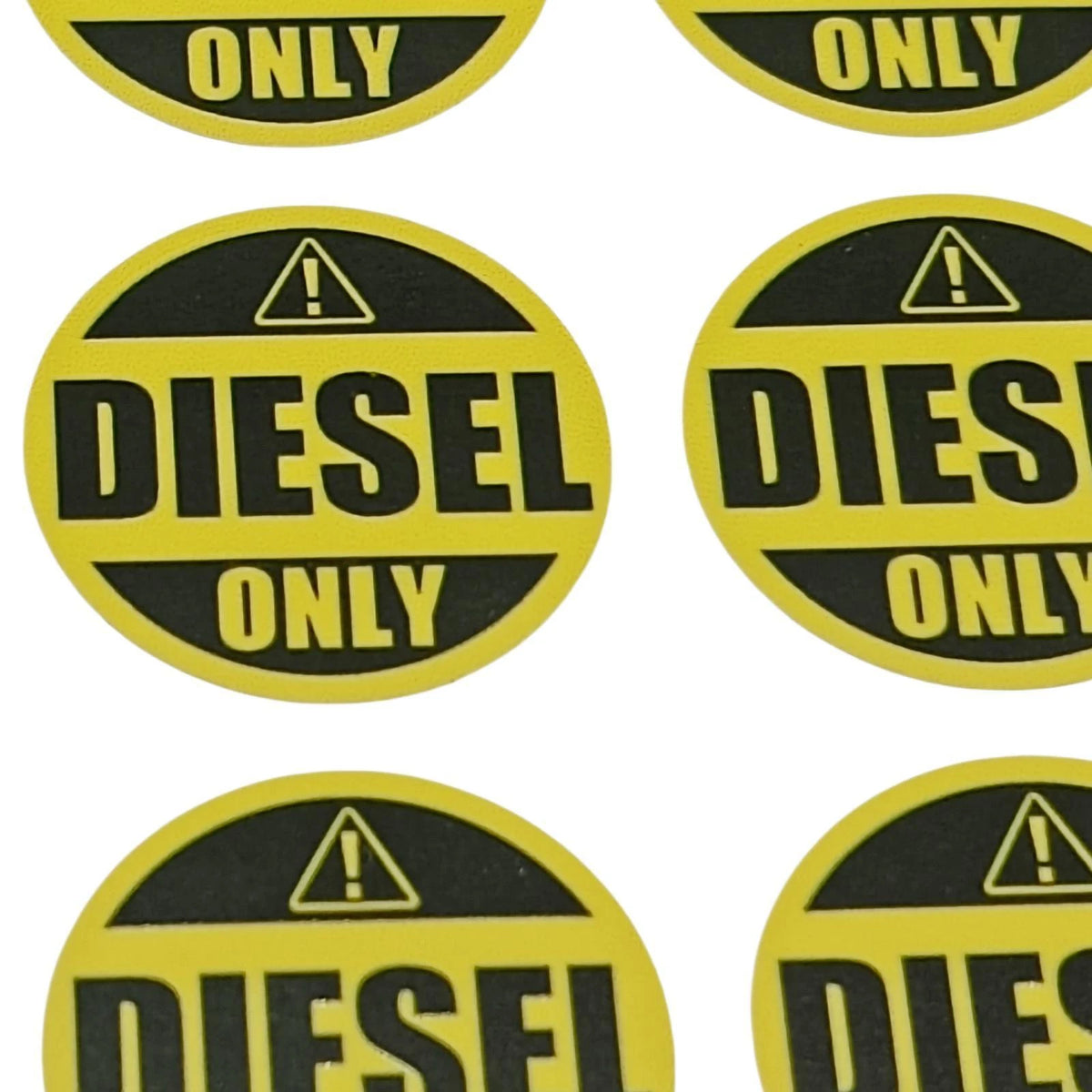 Diesel Only Sticker for
