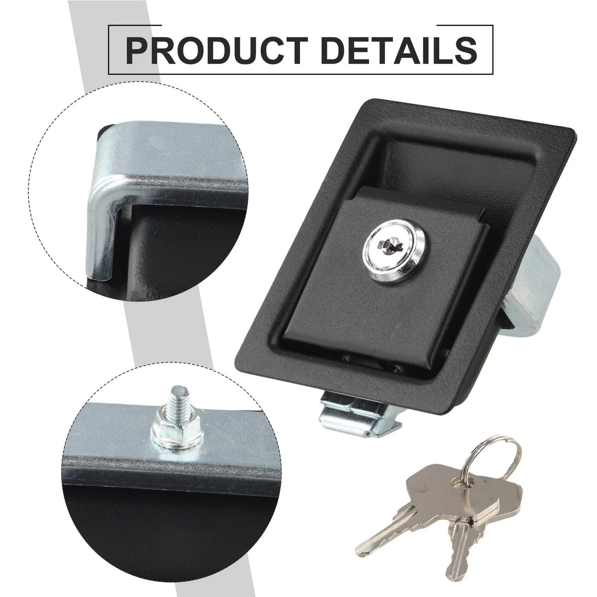 Paddle Entry Lock for Marine Applications and RVs