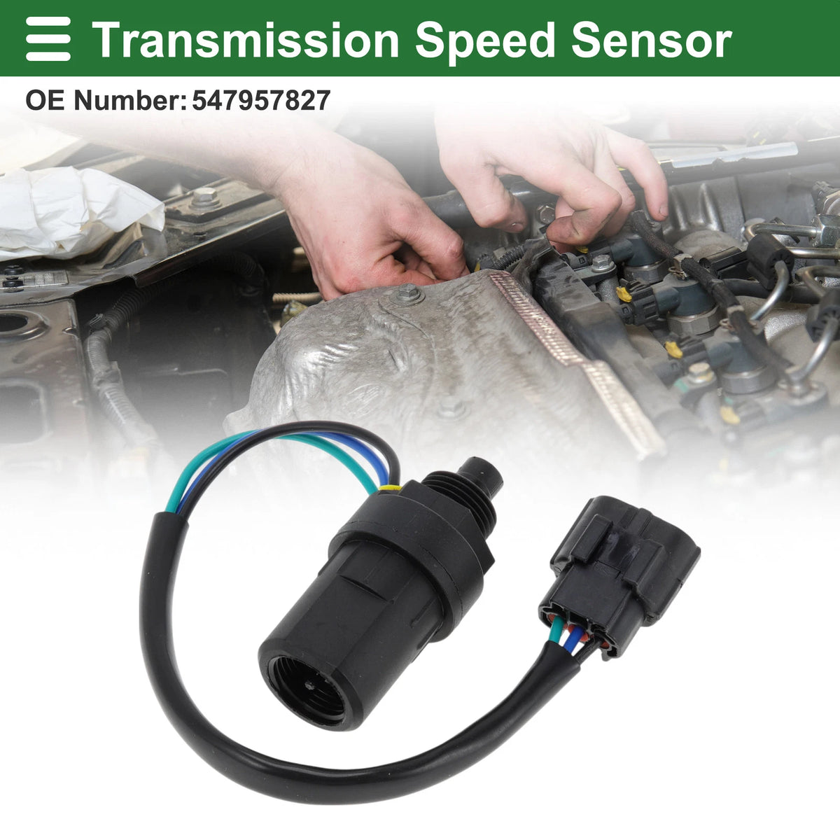1 Pcs Transmission Speed Sensor No.547957827 for VW GOL II (1994–1996)