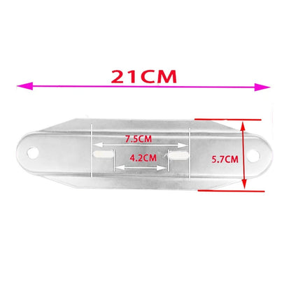 2 Pack Mobile Pulley Bracket for Electric Heater