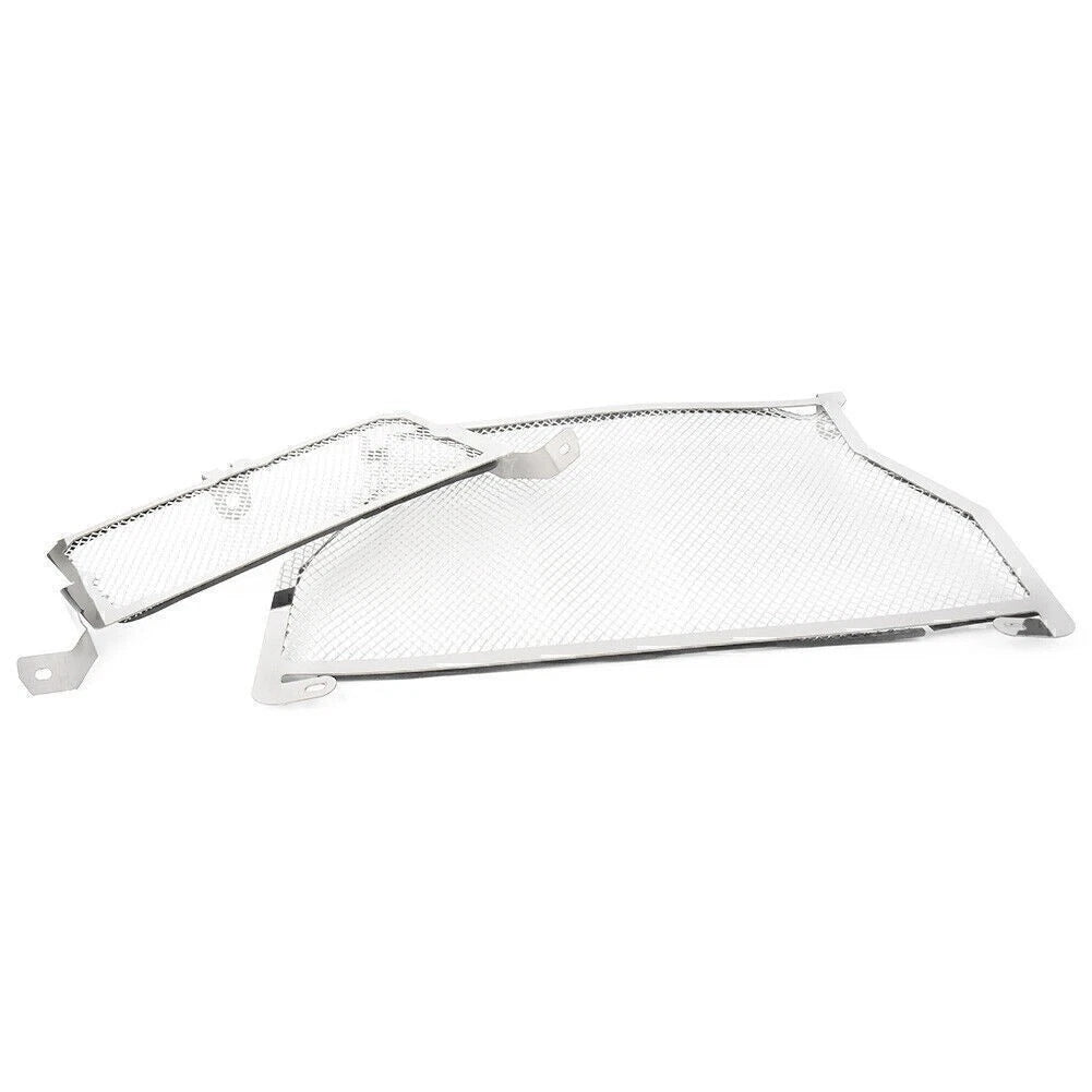 Radiator Guard Grill Cover for BMW S1000RR (2010–2016) - Silver